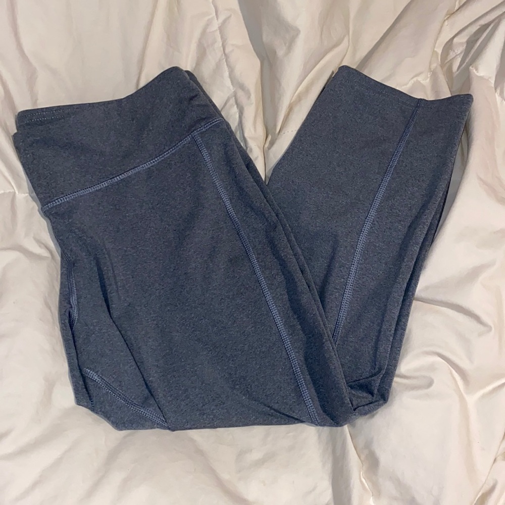 Columbia capris leggings blue/gray size Medium